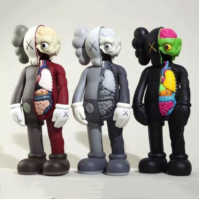 kaws dissected statue