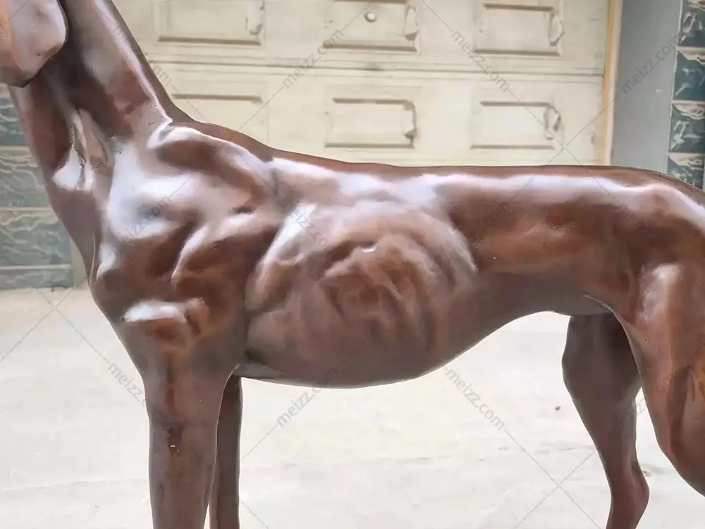 Hound Dog Statue