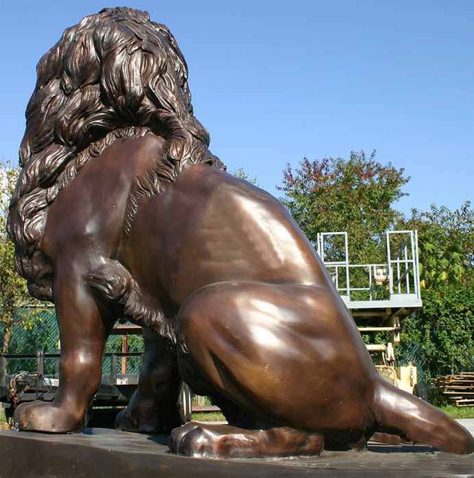 Life Size Bronze Lion Statue