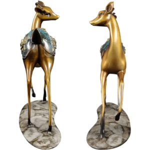 deer statues indoor