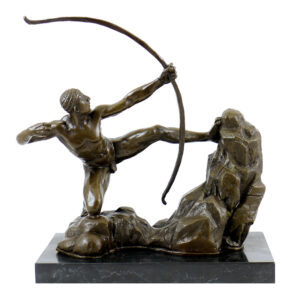 hercules the archer statue