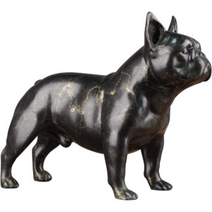 french bulldog garden ornament