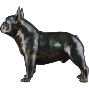 french bulldog garden ornament