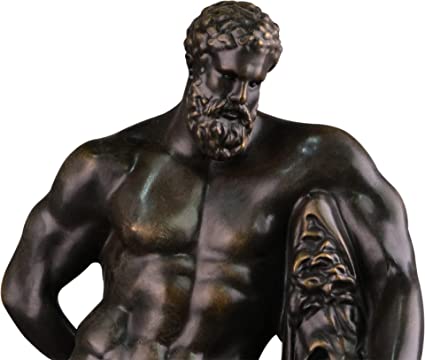 bronze hercules statue