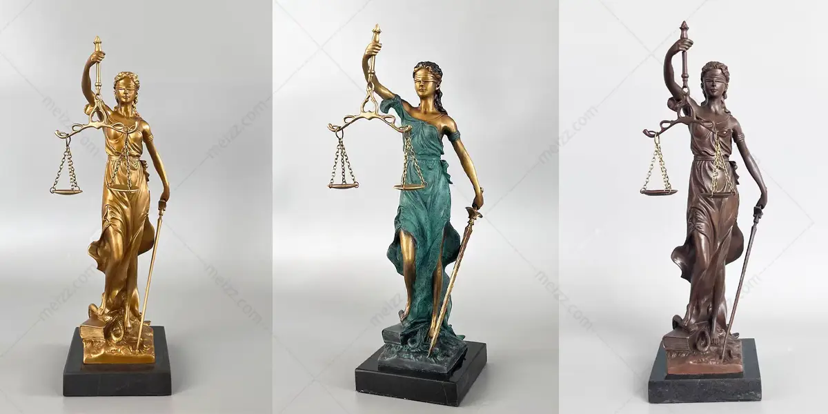 Goddess of justice statue