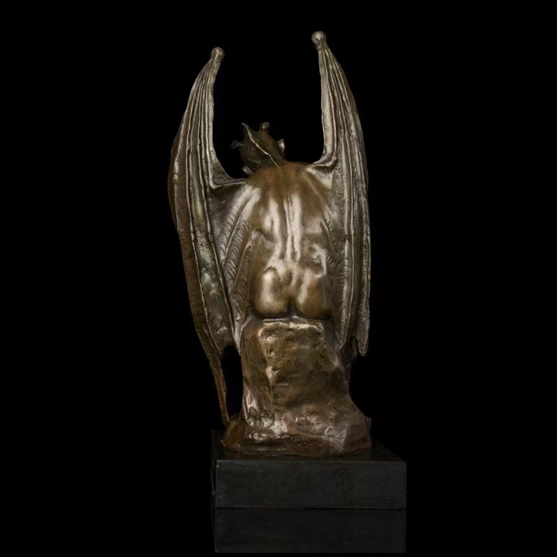 Fallen Lucifer Statue