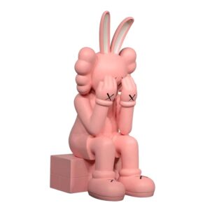 kaws pink statue