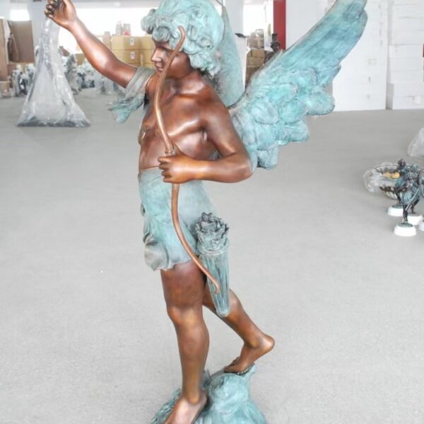 cupid angel statue