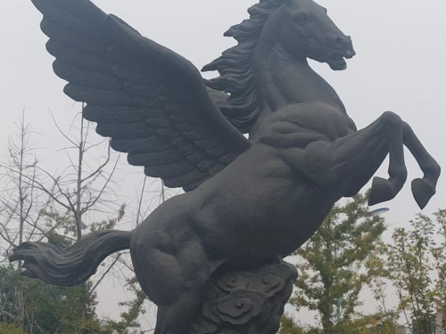 Bronze Pegasus Statue