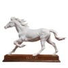 White Porcelain Horse Statue