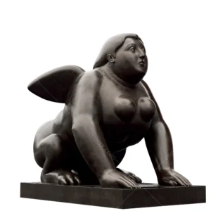 female sphinx statue