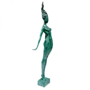 floating woman sculpture