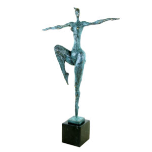 abstract woman sculpture
