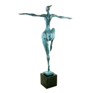 abstract woman sculpture