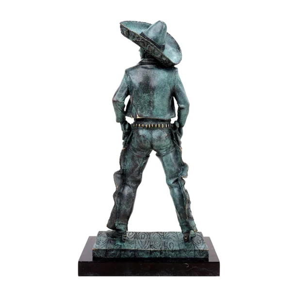 cowboy bronze sculpture