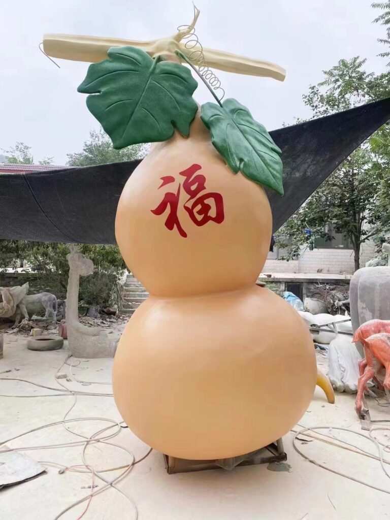 The gourd sculpture