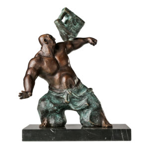 strong man statue