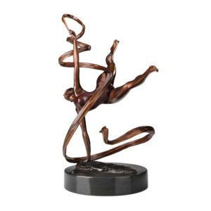bronze dancer figurine