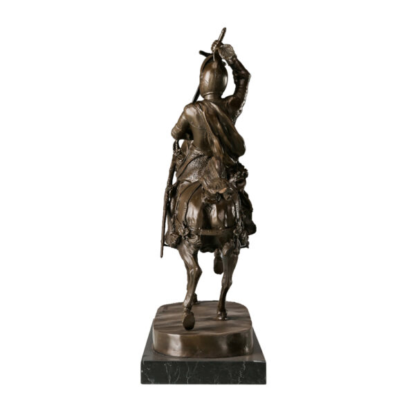 warrior horse statue