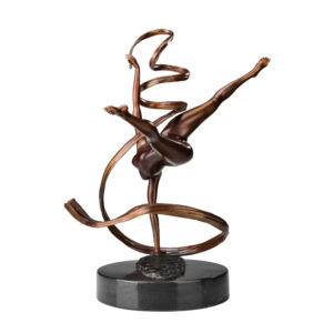 bronze dancer figurine