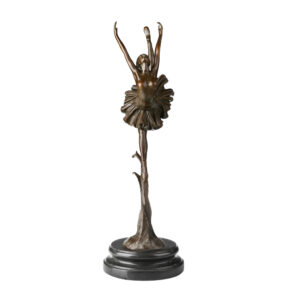 bronze statue ballerina