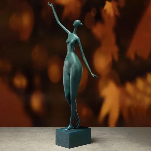 naked woman abstract art