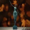 Naked Woman Abstract Art