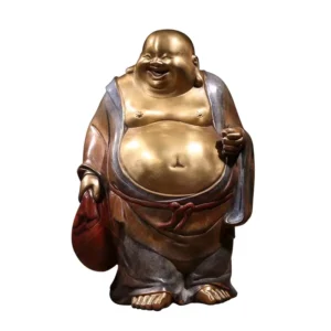 happy buddha figurine