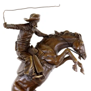 the bronco buster sculpture