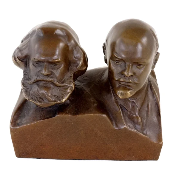 busts of historical figures