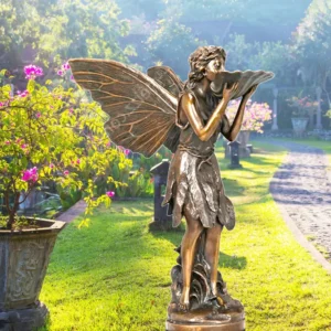 Bronze Fairy Statue-01