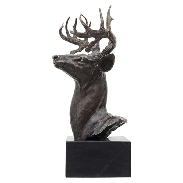 stag head sculpture
