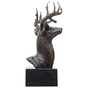 stag head sculpture