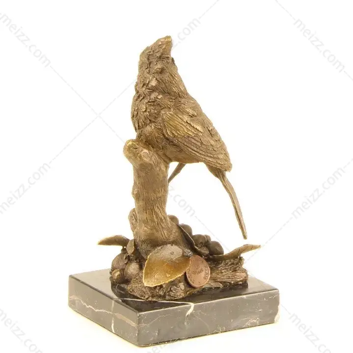 Bronze Bird Statue