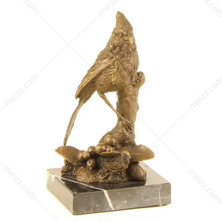Bronze Bird Statue