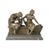 Bronze Lovers Sculpture