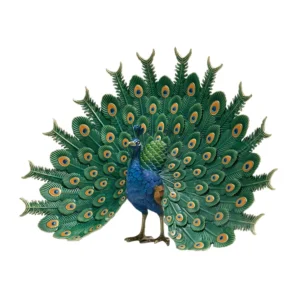 peacock statue indoor