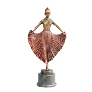 dancing lady statue