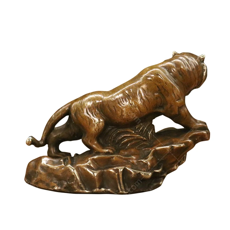 bronze tiger sculpture
