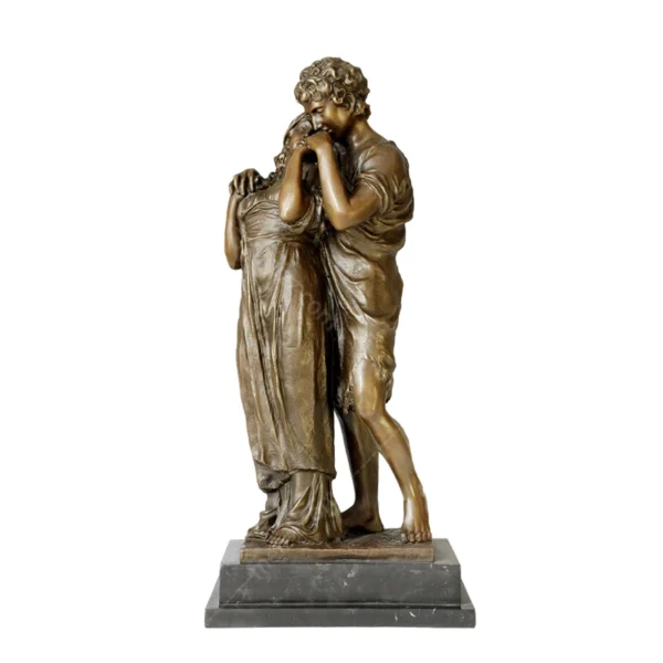 loving couple sculpture