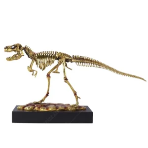 dinosaur skeleton sculpture