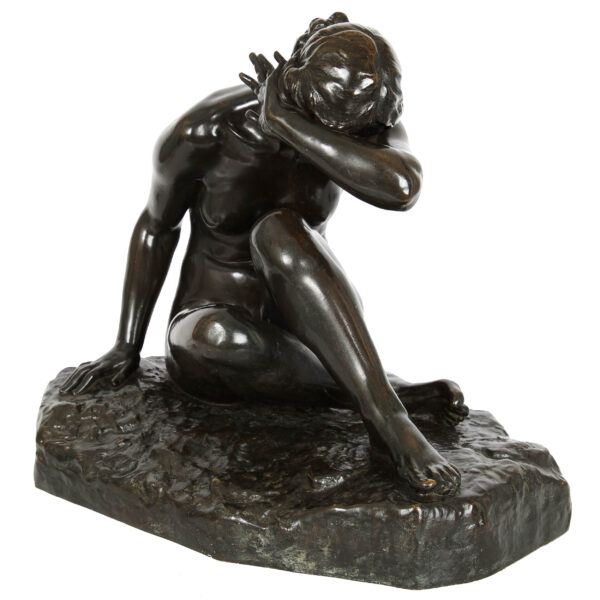 Crying Woman Statue