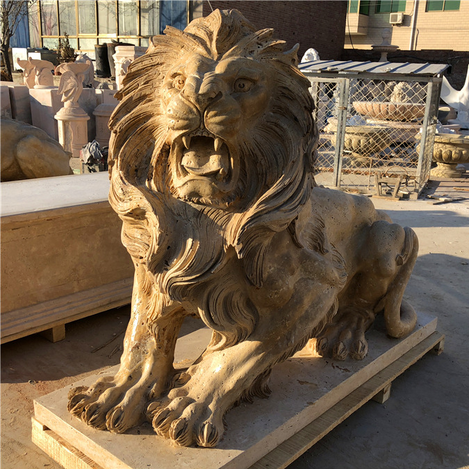 Lion Entrance Statue