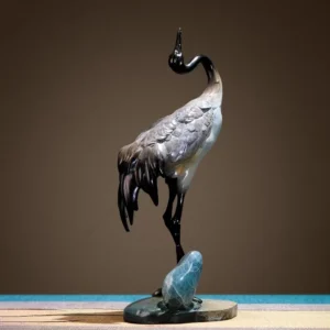 heron statue indoor