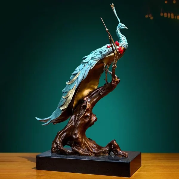 peacock statues for sale