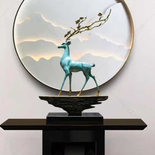 deer statue for home