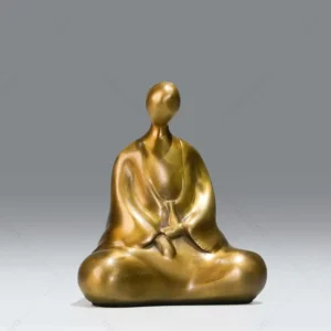 abstract buddha sculpture