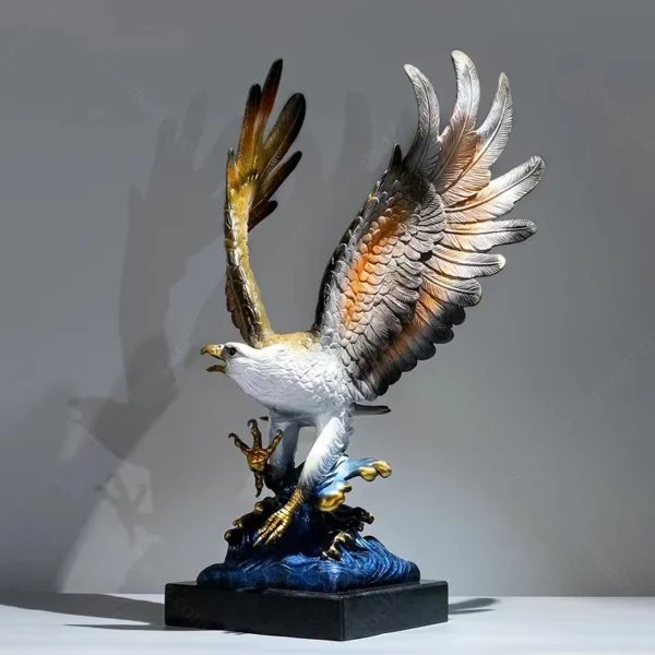 home interior eagle statue