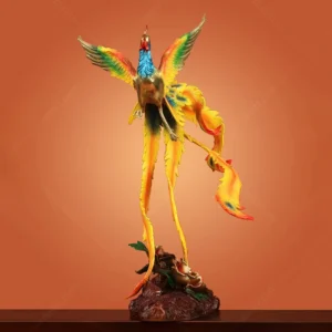 phoenix bird sculpture