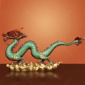 oriental dragon statue